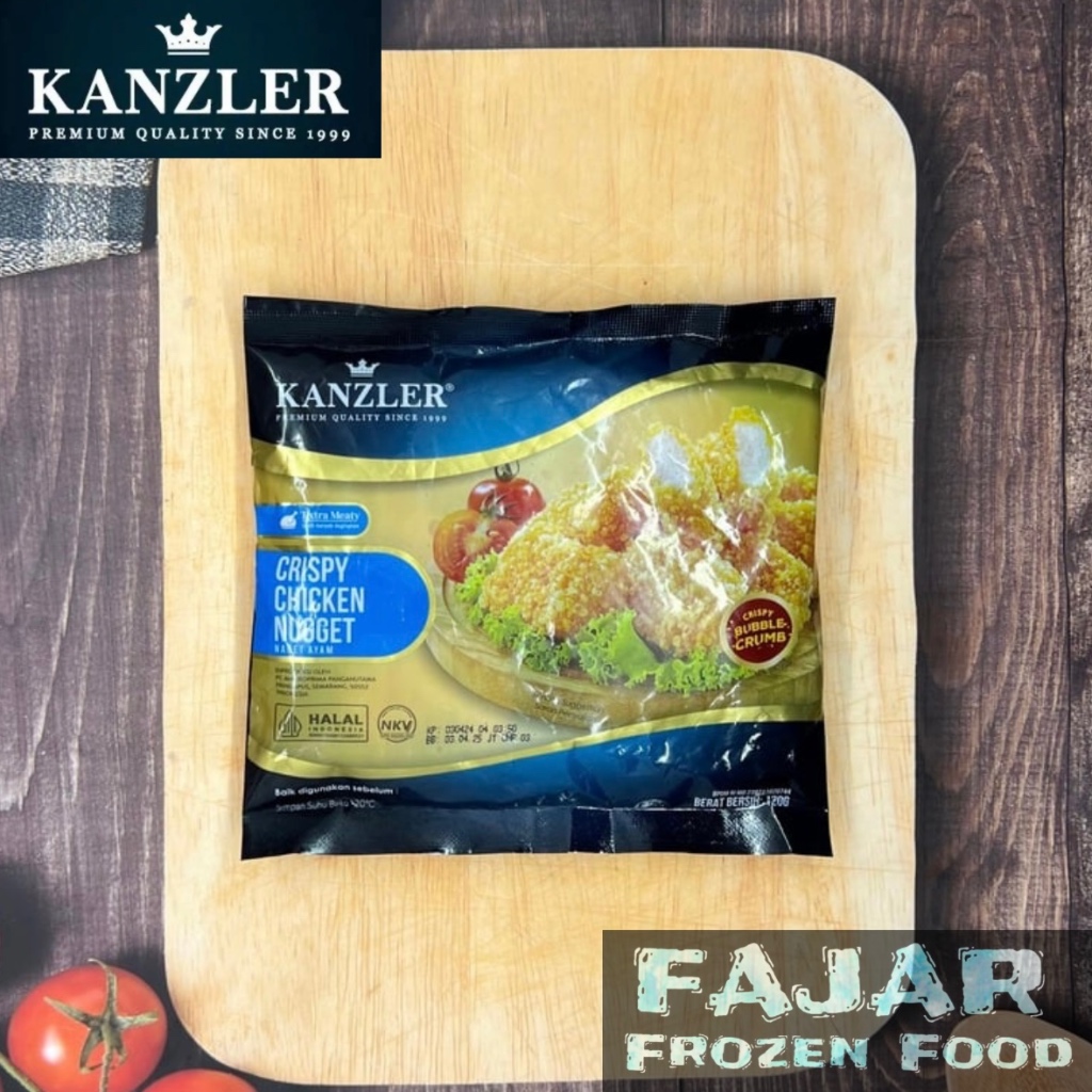 

KANZLER CRISPY CHICKEN NUGGET 120GR | KANZLER NAGET AYAM 120GR