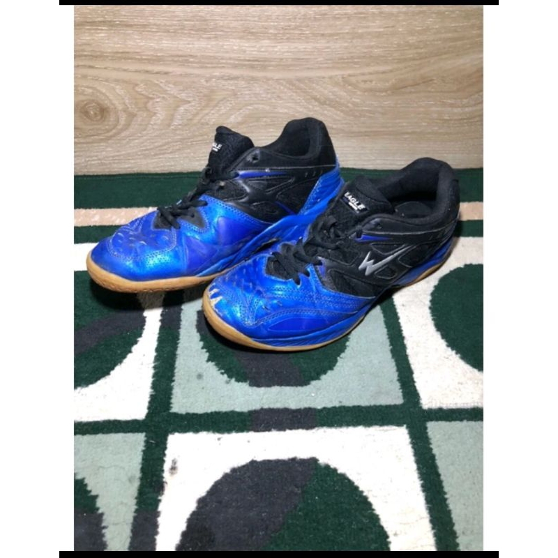 sepatu badminton eagle pro series size 41 preloved bekas
