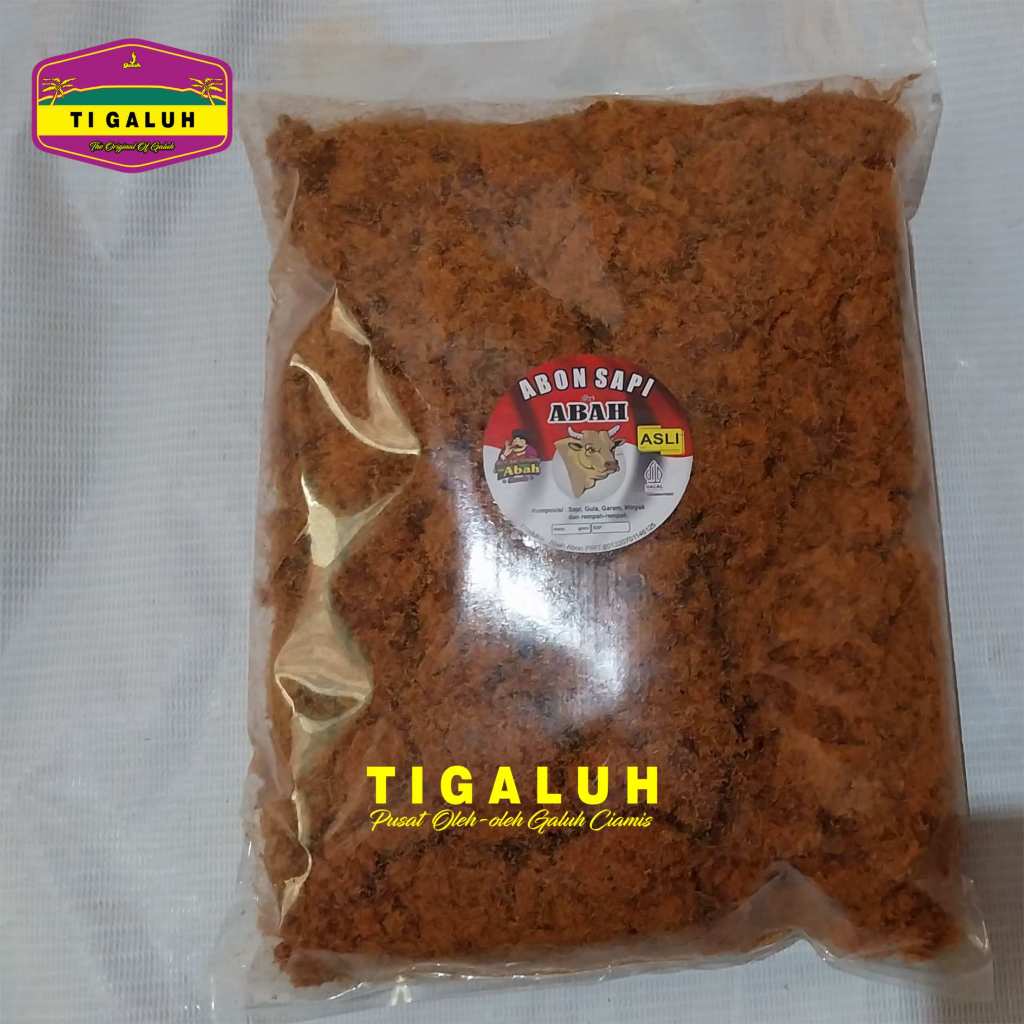 

Abon Sapi Asli Cap Abah 500 Gram