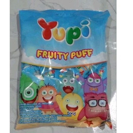 

Yupi Fruity Puff 120gr | Snack ultah | Permen Yupi