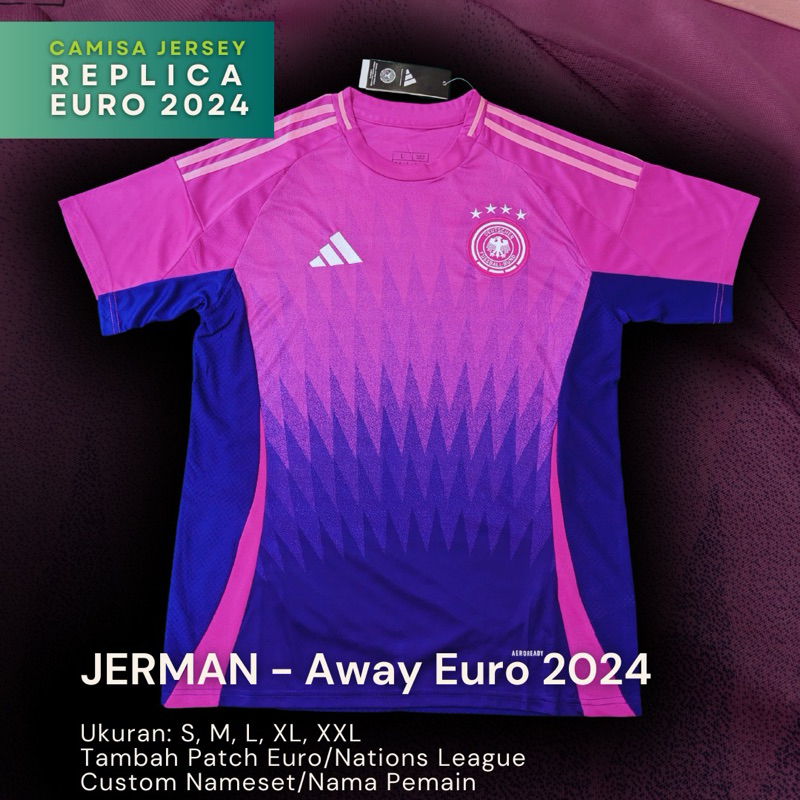 JERSEY JERMAN AWAY EURO 2024