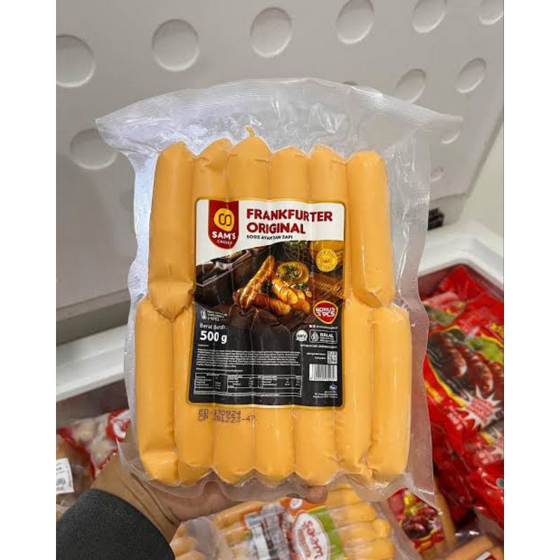 

Sosis Bakar Mini Sam's Choice isi 13biji 500gr