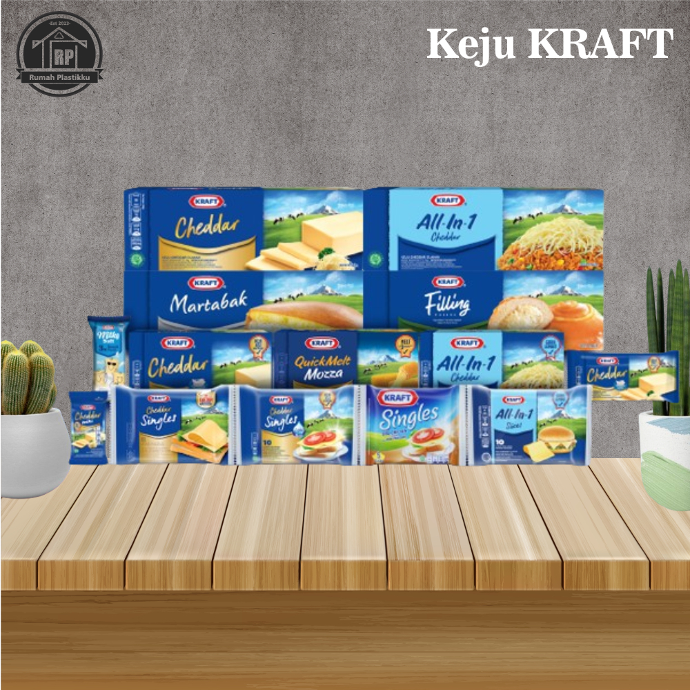 

Kraft Keju Cheddar / keju Mozza