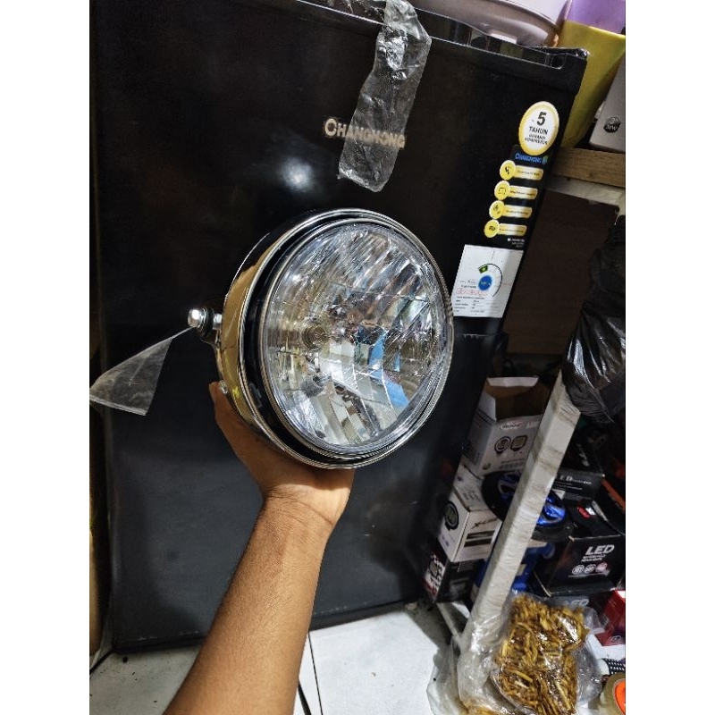 Reflektor lampu depan Ninja Ss ninja R copy ori