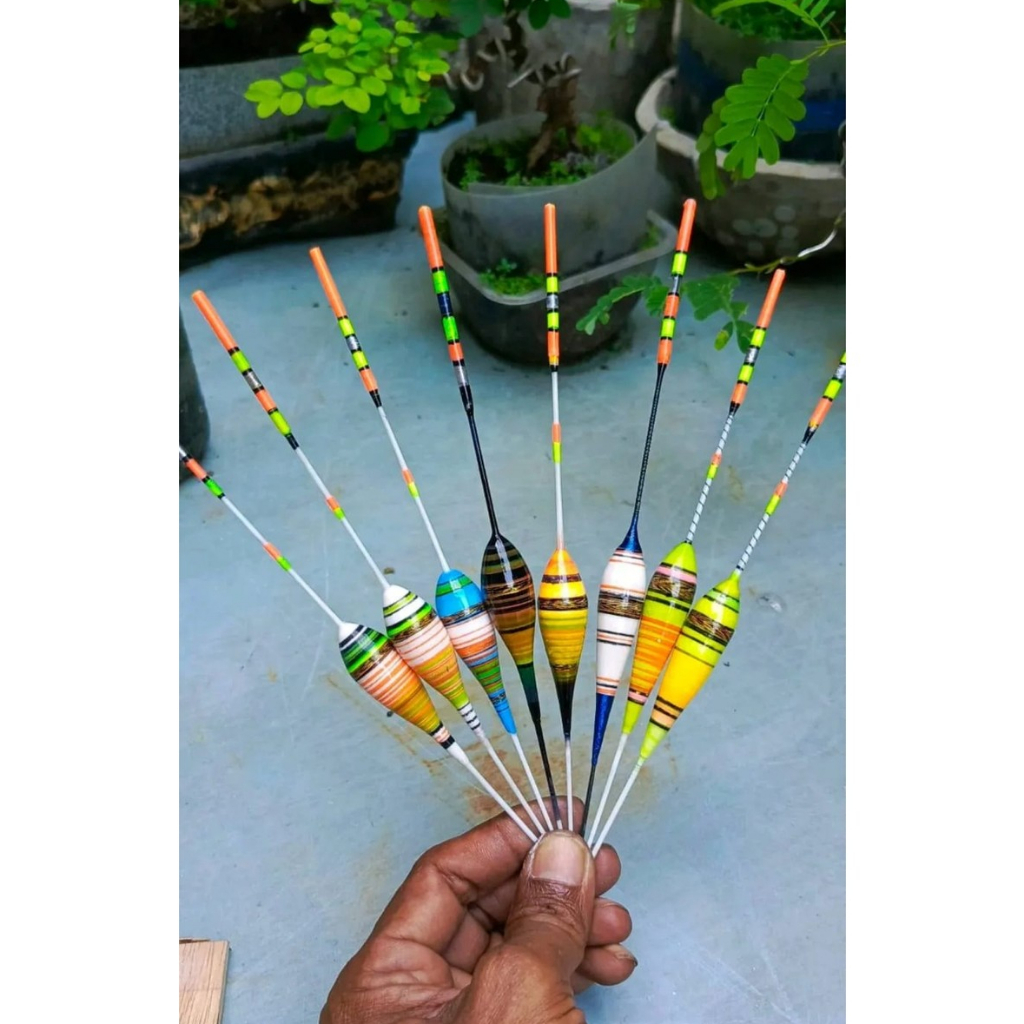 [CUSTOM 30 CM] Pelampung Pancing | Kumbul Pancing | Kambangan Pancing | Pelampung Pancing Anti Badai
