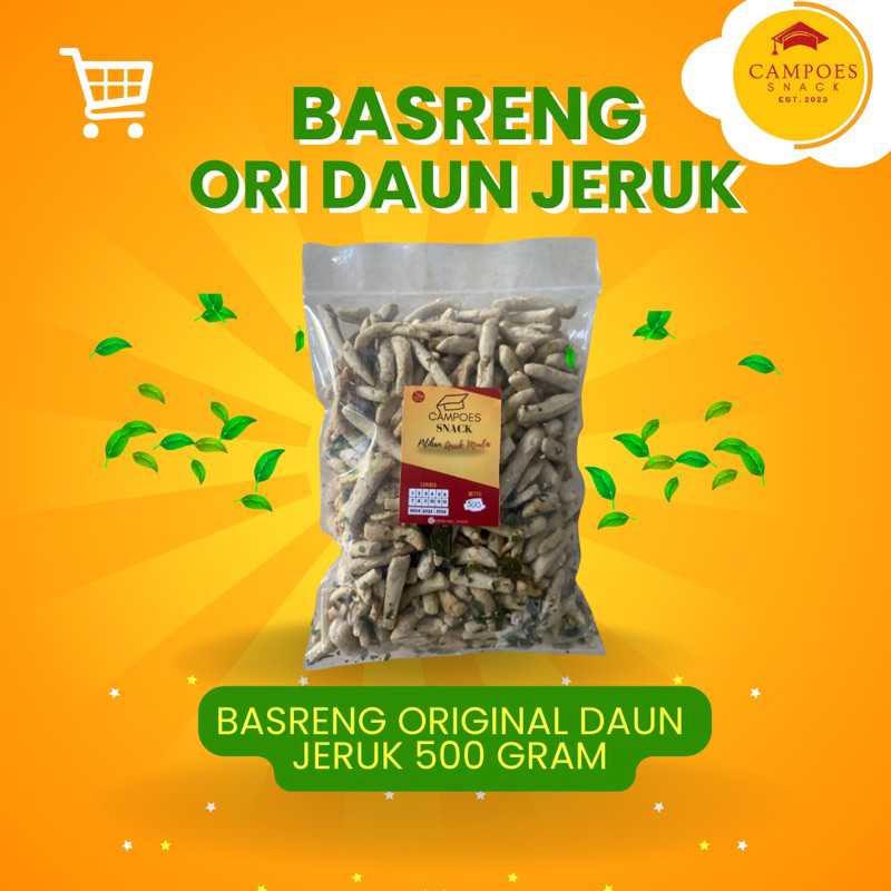 

BASRENG ORIGINAL DAUN JERUK 500 GRAM