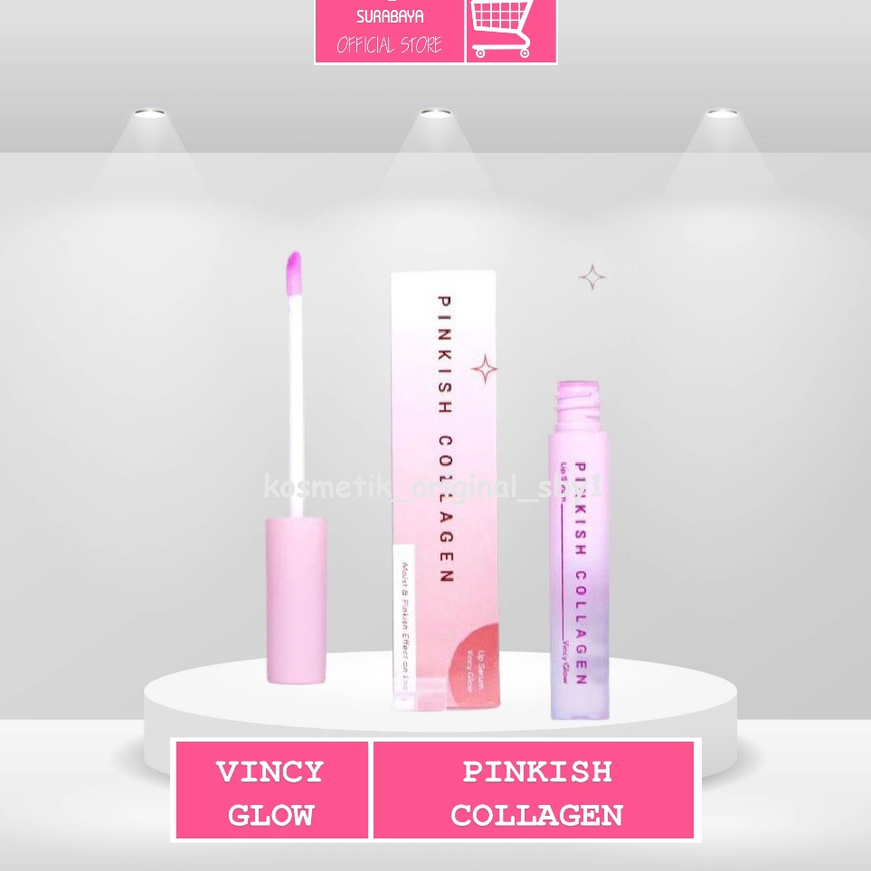 KODE T12S Vincy Glow Serum Lip Pinkish Collagen