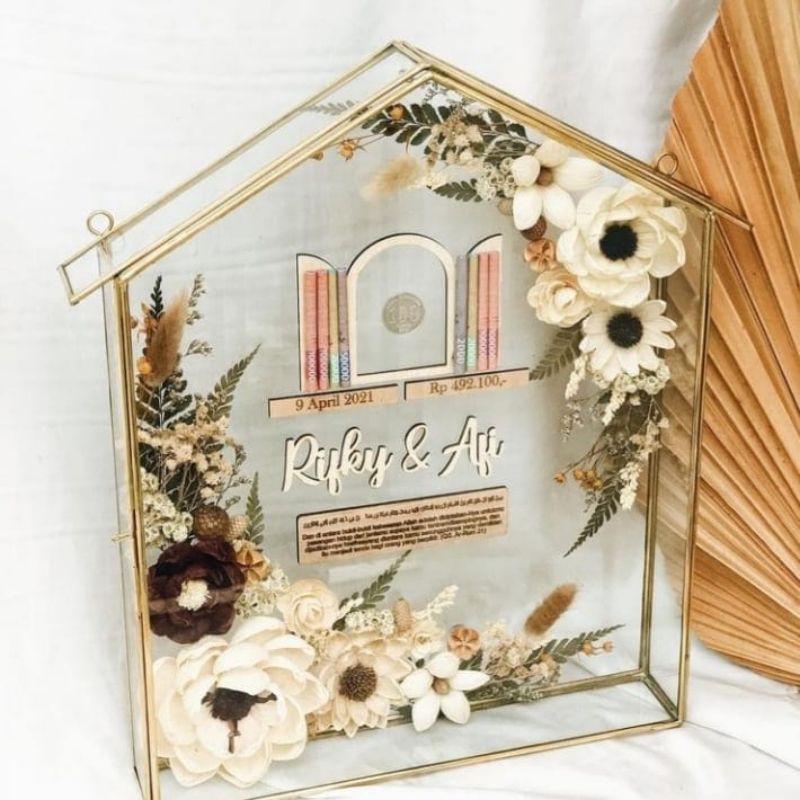 frame rumah/frame mahar/terrarium
