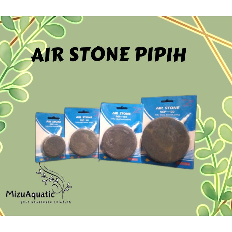 BATU PEMECAH GELEMBUNG UDARA AIRSTONE BATU AERATOR BATU GELEMBUNG BULAT PIPIH