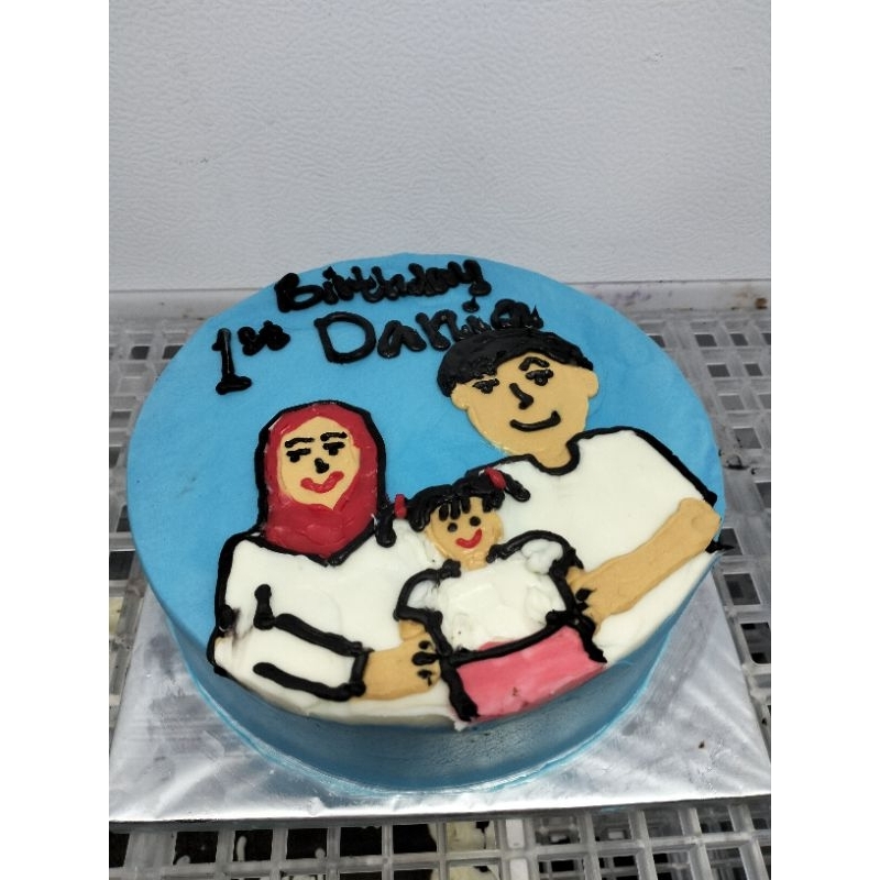 

kue ulang tahun custom 20cm