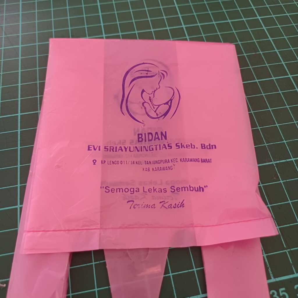 Stempel Untuk Plastik, Cup Minuman, Sterofom, mika snack, Stempel Permanen Waterproof