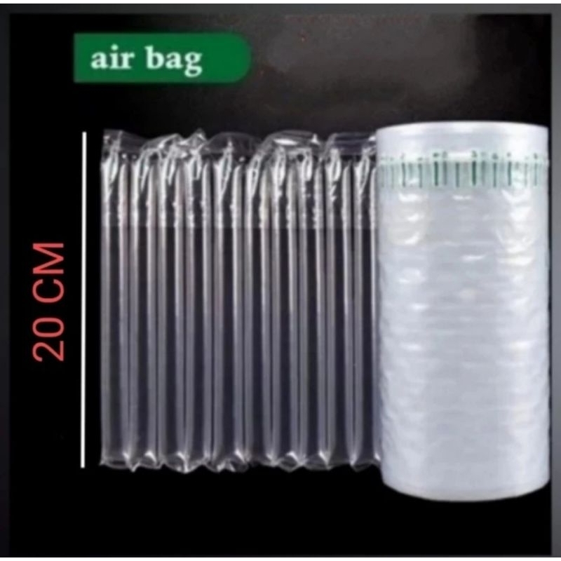 

Poly Air Plastik Inflatable Cushion Bubble Wrap Bantal 20cm x 300 Meter