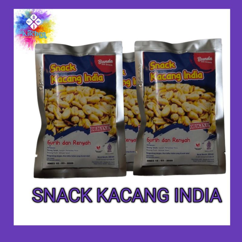 

Snack Kacang India Praktis