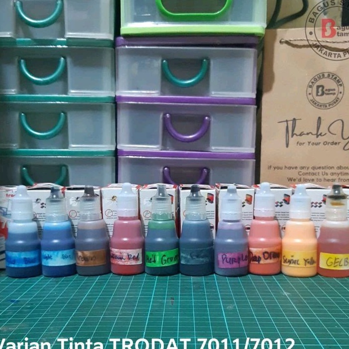 

Tinta stempel Trodat Otomatis Self Ink 711 712 25ml c C2Z4