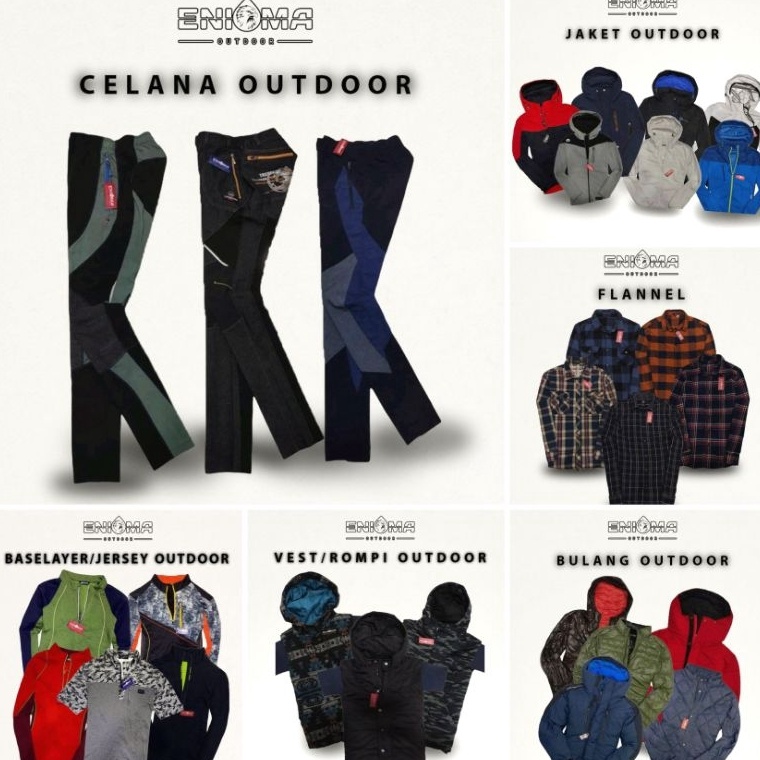 LINK CHECKOUT 55K  1K PERLENGKAPAN OUTDOOR  ENIGMA OUTDOOR r O4L5