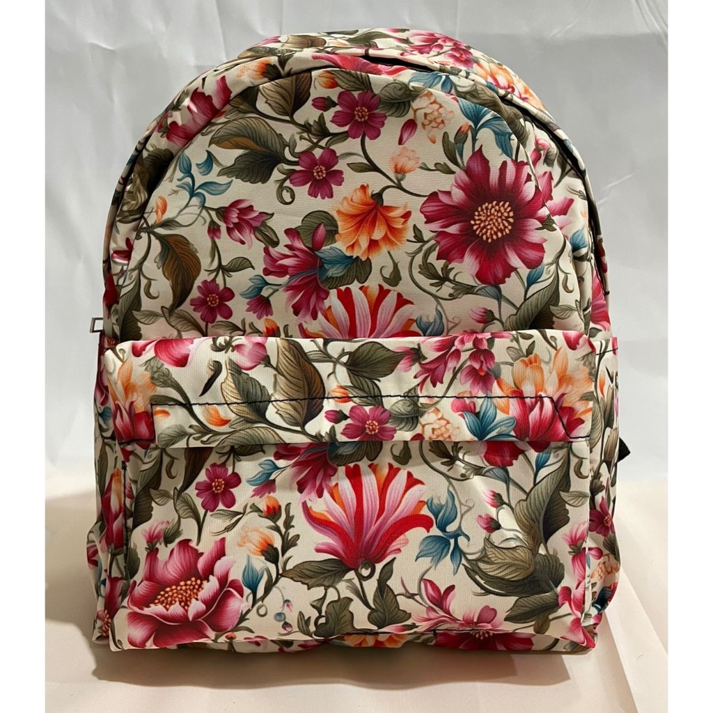 Tas Ransel wanita/Tas Ransel Printing/Tas Ransel Full Printing/Tas Wanita/Floral 2