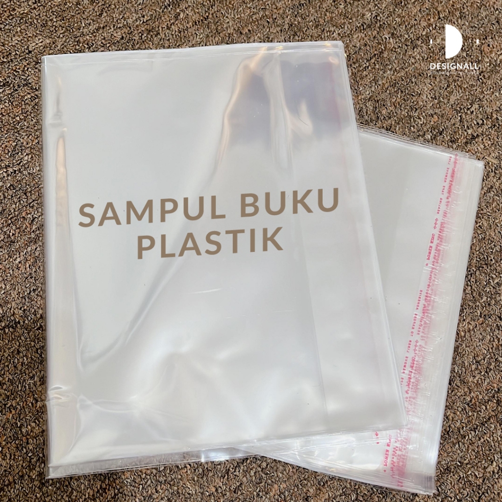 

Designall Sampul Buku Plastik Tebal isi 6 pcs LP