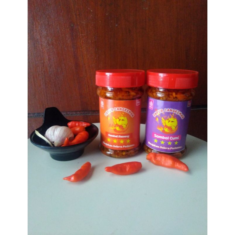 

paket sambal cumi dan bawang pedas