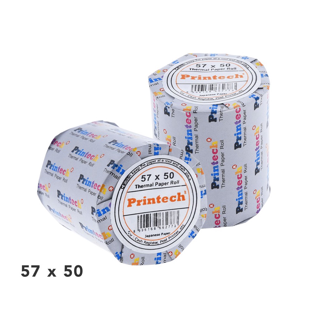 

PRINTECH Kertas Thermal Kasir 57x5 1 Roll 3142 r Z6K3