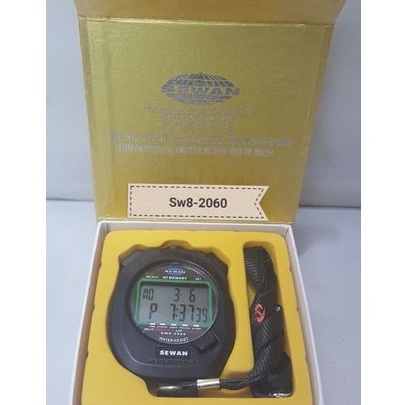 STOPWATCH STOP WATCH DIGITAL SEWAN 6 MEMORY ORIGINAL i O1X9