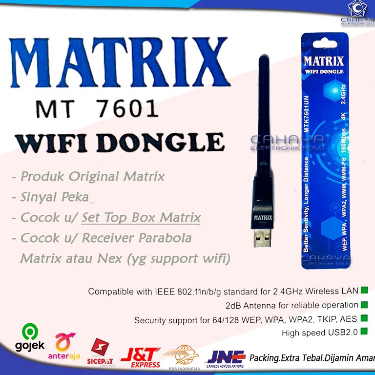 KODE P13L USB Wifi dongle Matrix Evinix Visat Venus MT 761 Receiver HD Adapter 5 dbi Komputer STB Se