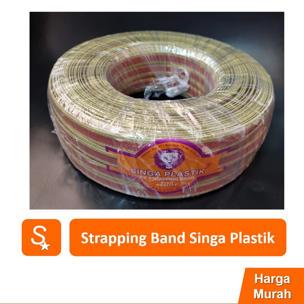 

Singa Plastik Strapping Band Tali Packing Singa Ban PP Paking Bal d W3F7