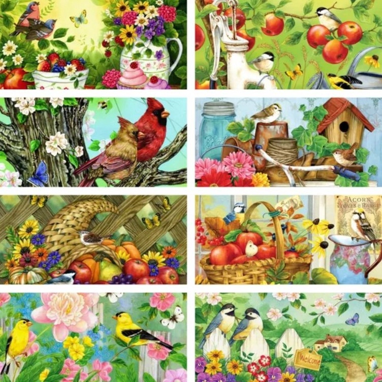 

Full Drill Diamond Painting 3 x 4cm Lukisan Berlian Kristik y Y7B2