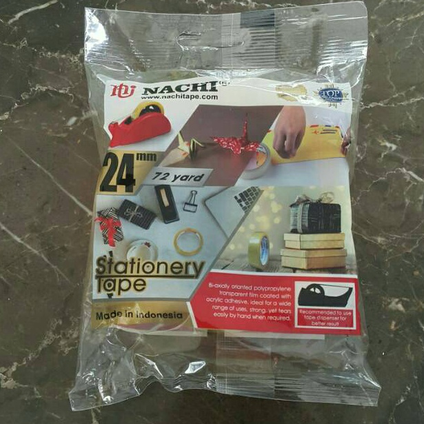 

Lakban selotip st nachi 1 x 72 stationery tape murah berkualitas y X6J5