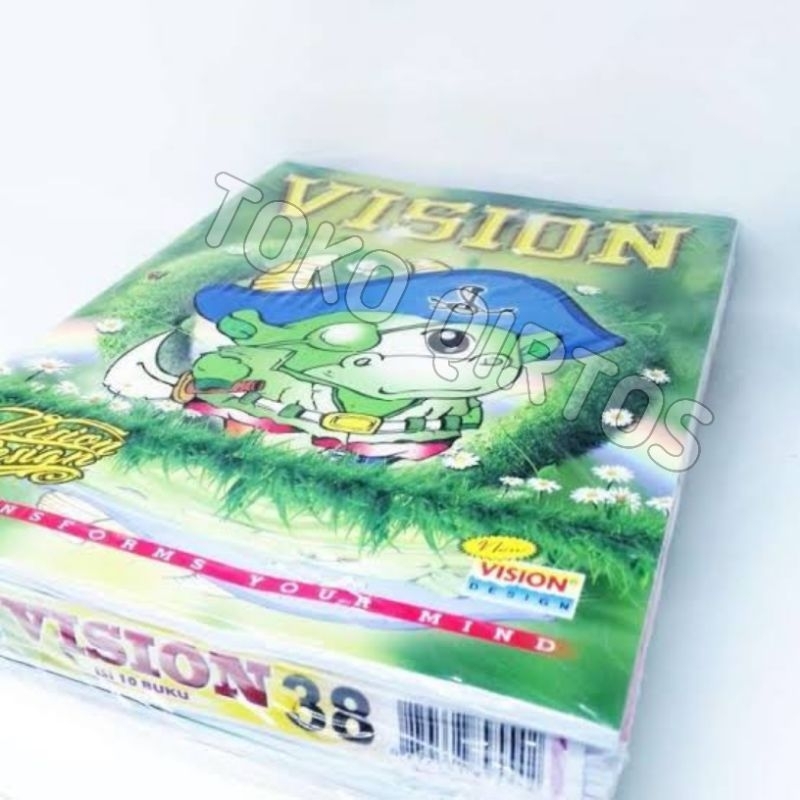 

BUKU TULIS VISION 38LEMBAR ISI 10 BUKU TOKO QIRTOS