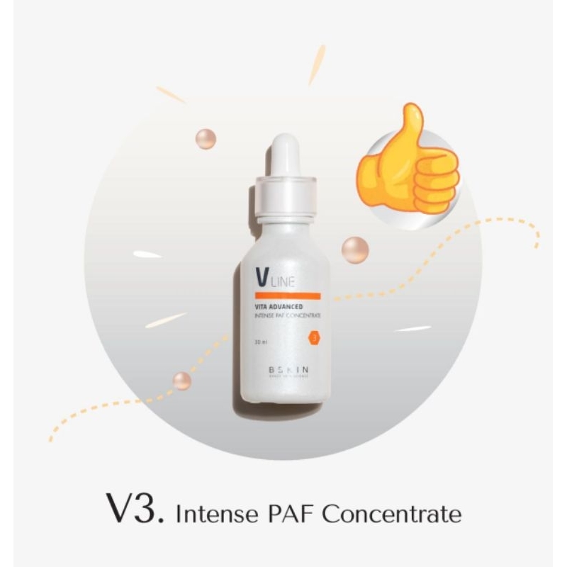 V3 Intense PAF Concentrate bskin hdi serum muka