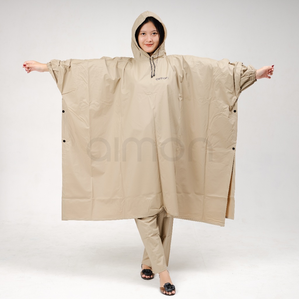 Jas Hujan Ponco Jumbo Kelelawar Tebal Aimon