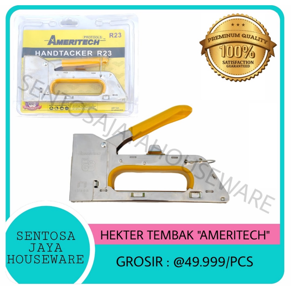 

HEKTER TEMBAK R23 STAPLES GUN GUN TACKER TEMBAK R23 AMERITECH f G6I6