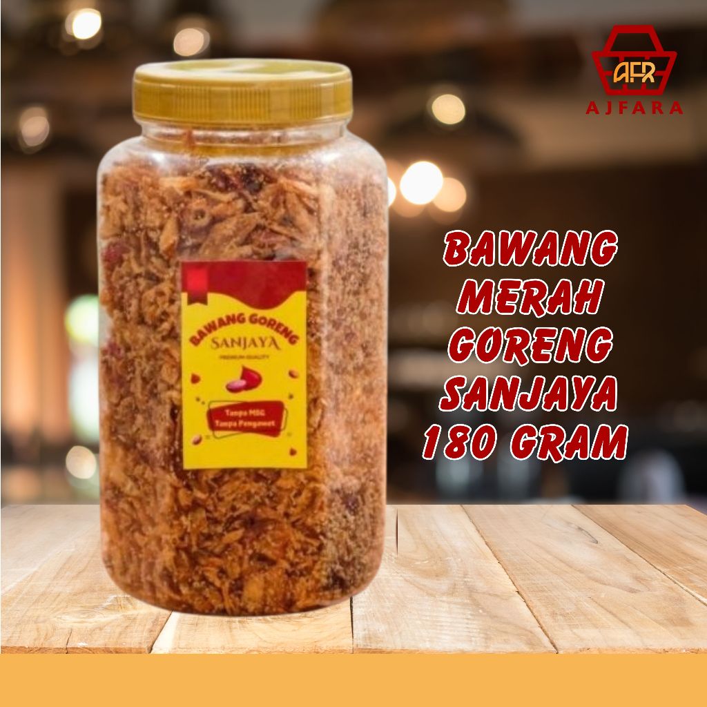 

Bawang Merah Goreng Sanjaya 180 gram atau Bawang Putih Goreng Kartika 200 gram