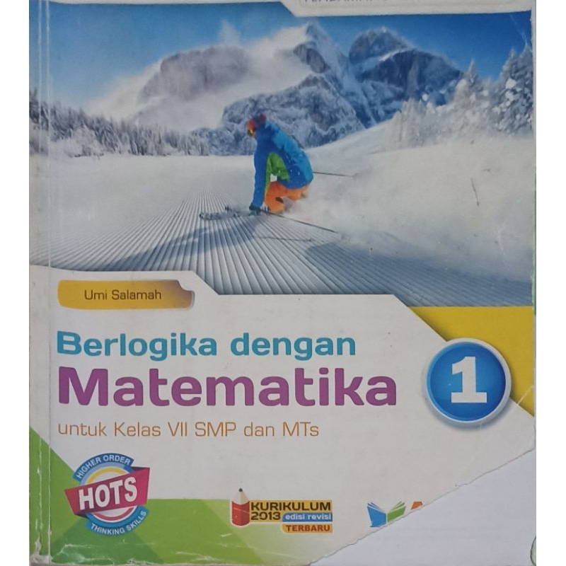 Buku Bekas Matematika kelas 7 SMP, penerbit Tiga Serangkai Platinum