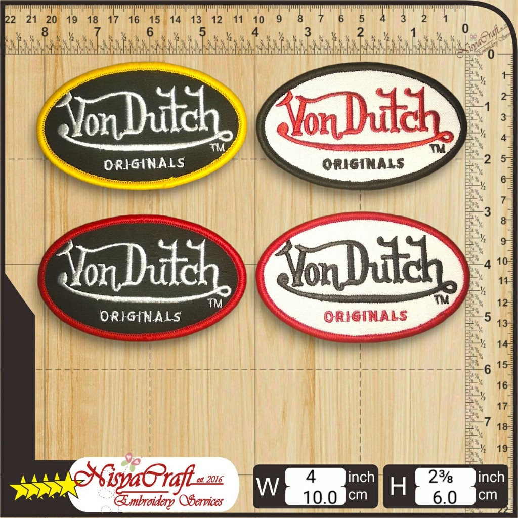 NCEP0201-0014 VONDUTCH VON DUTCH | CAPS Topi Hat | Patch emblem bordir