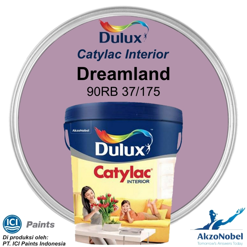 CAT DULUX CATYLAC INTERIOR 5 KG - DREAMLAND 90RB 37/175
