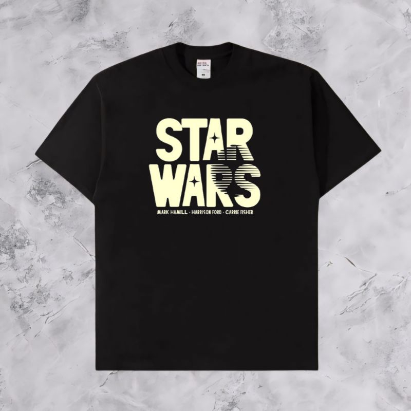 Kaos star wars premium sablon/star wars/kaos sablon