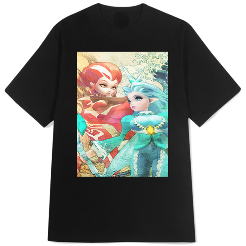 Lords Mobile Game Tshirt 100% Cotton Black | Shortsleeve & Longsleeve | Tangan Pendek & Tangan Panja