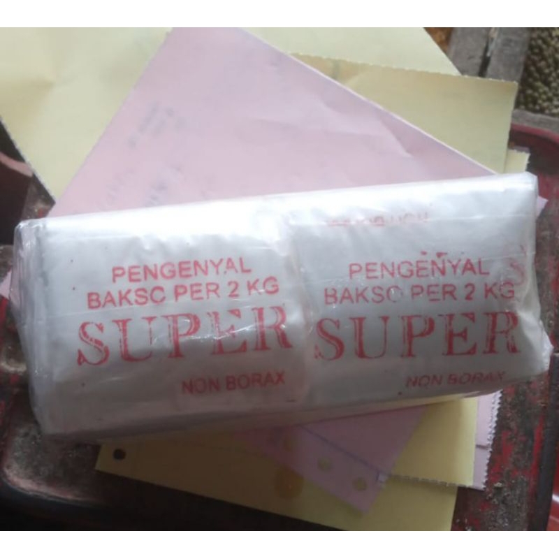 

PENGENYAL BAKSO / SOSIS / NUGGET / Pengenyal Makanan isi 50 Sachet