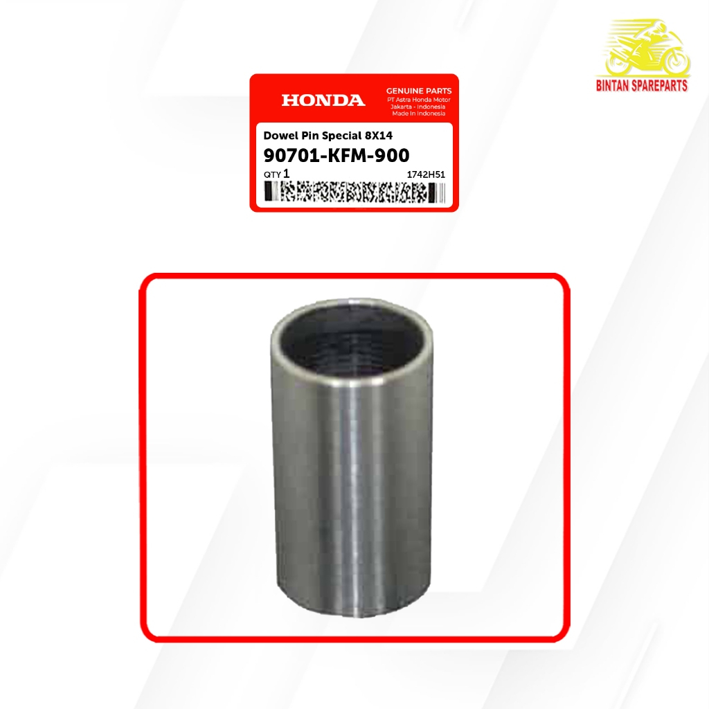 Bosh Blok Dowel Pin Special 8X14 90701 KFM 900