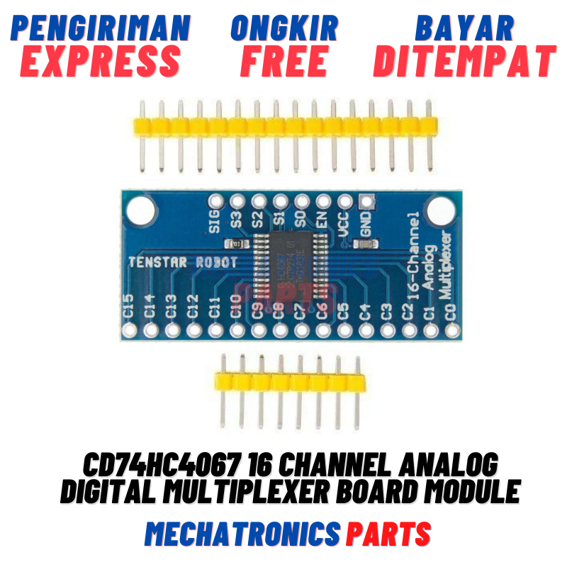 CD74HC4067 16 CHANNEL ANALOG DIGITAL MULTIPLEXER 74HC4067 4067