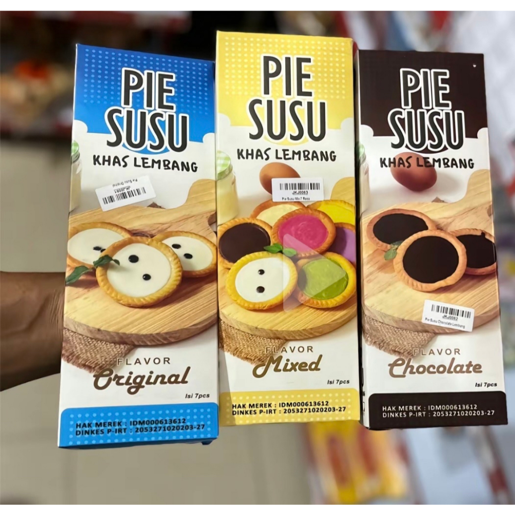 

Pie Susu Khas Lembang Isi 7pcs | Pie Susu | Oleh Oleh Jawa | Pie Susu Bandung