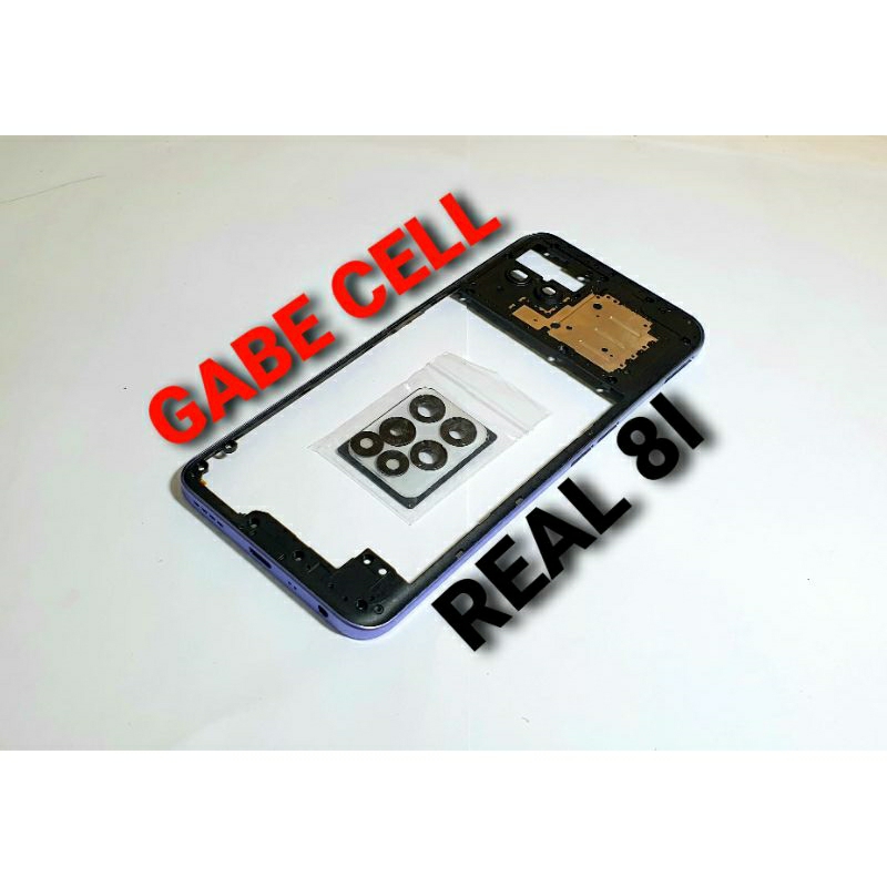 BAZZEL TULANG TENGAH REALME 8I BAZEL TUTUP MESIN