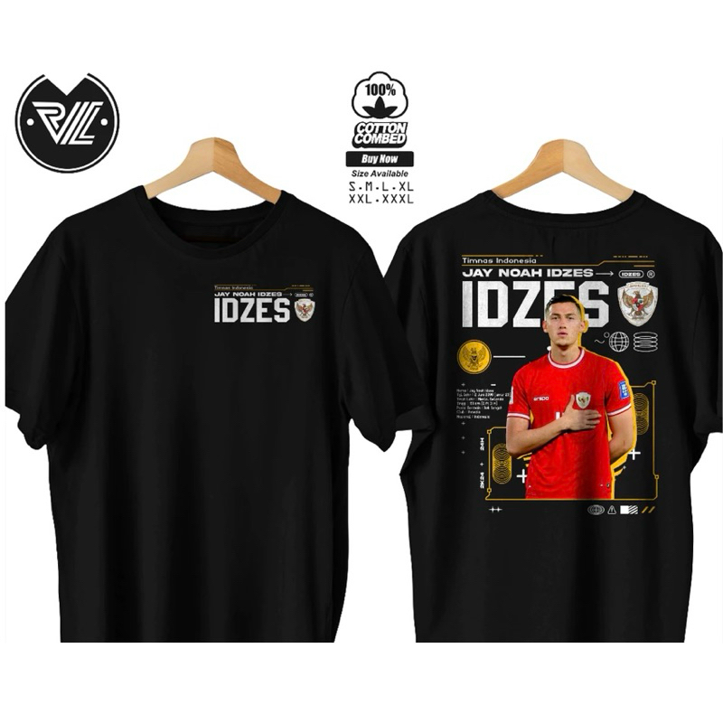 Tshirt/ kaos pemain timnas Jay idzes bang jay