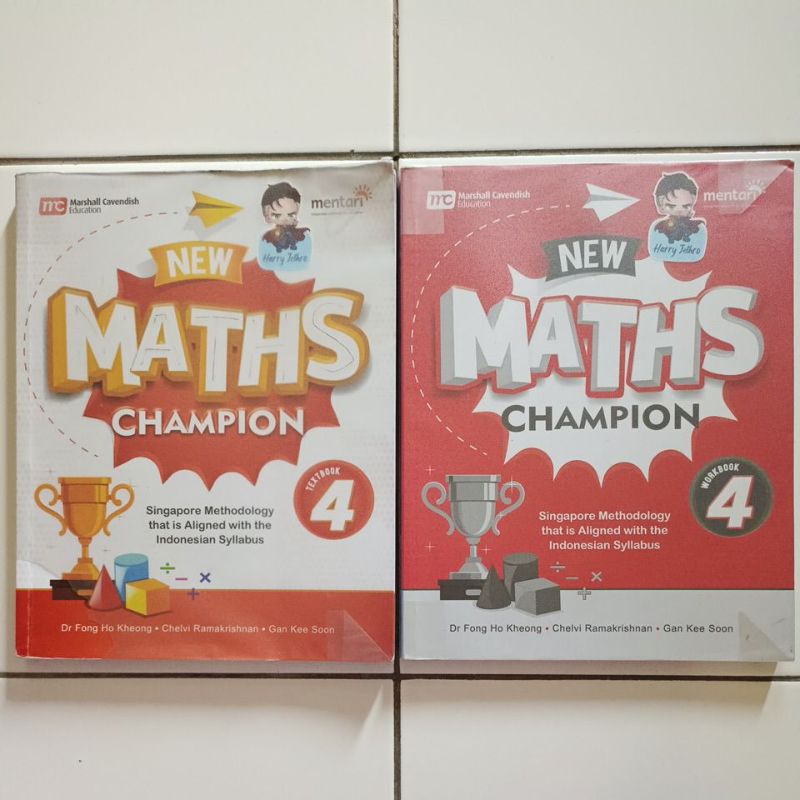 

Buku bekas eks-Pen*bur New Maths Champion 4