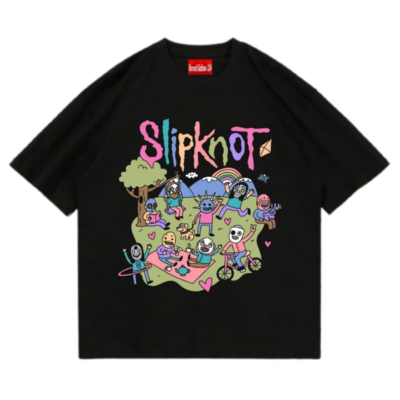 Kaos Band SLIPKNOT TOKYO GHOUL | T-shirt SLIPKNOT | KAOS STREETWEAR | Tshirt pria wanita dewasa anak