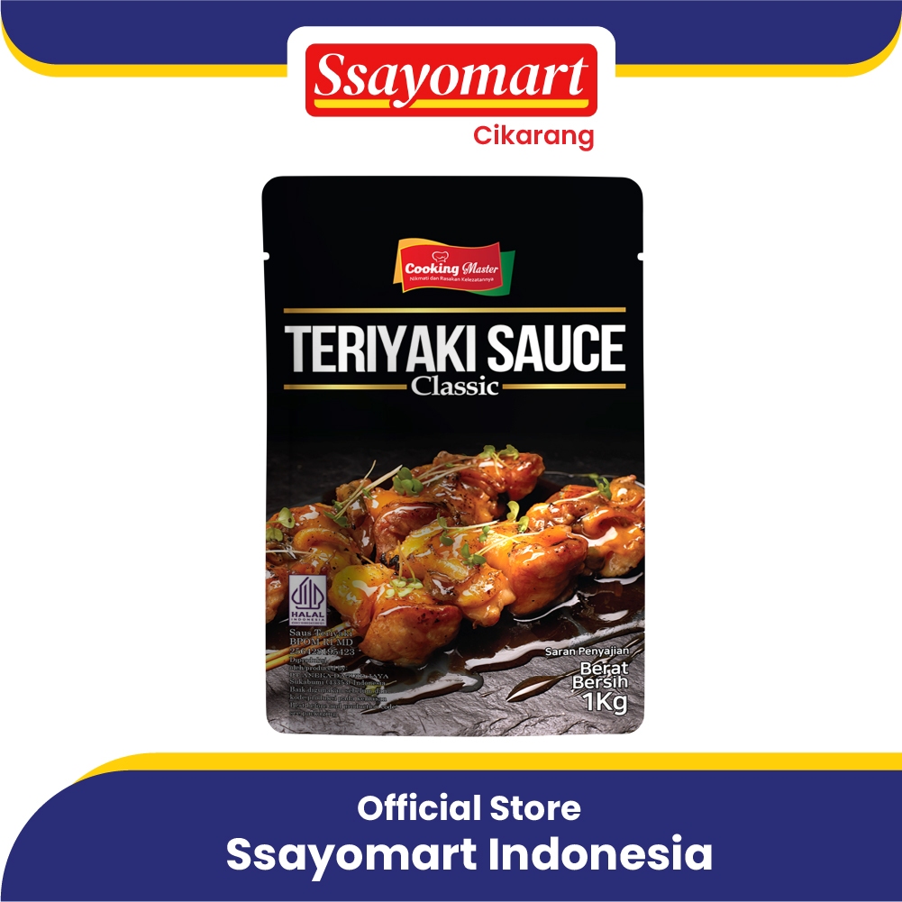 

OppaOppa Saus Teriyaki/Teriyaki Sauce/Sauce Saus Steak Halal BBQ 1Kg