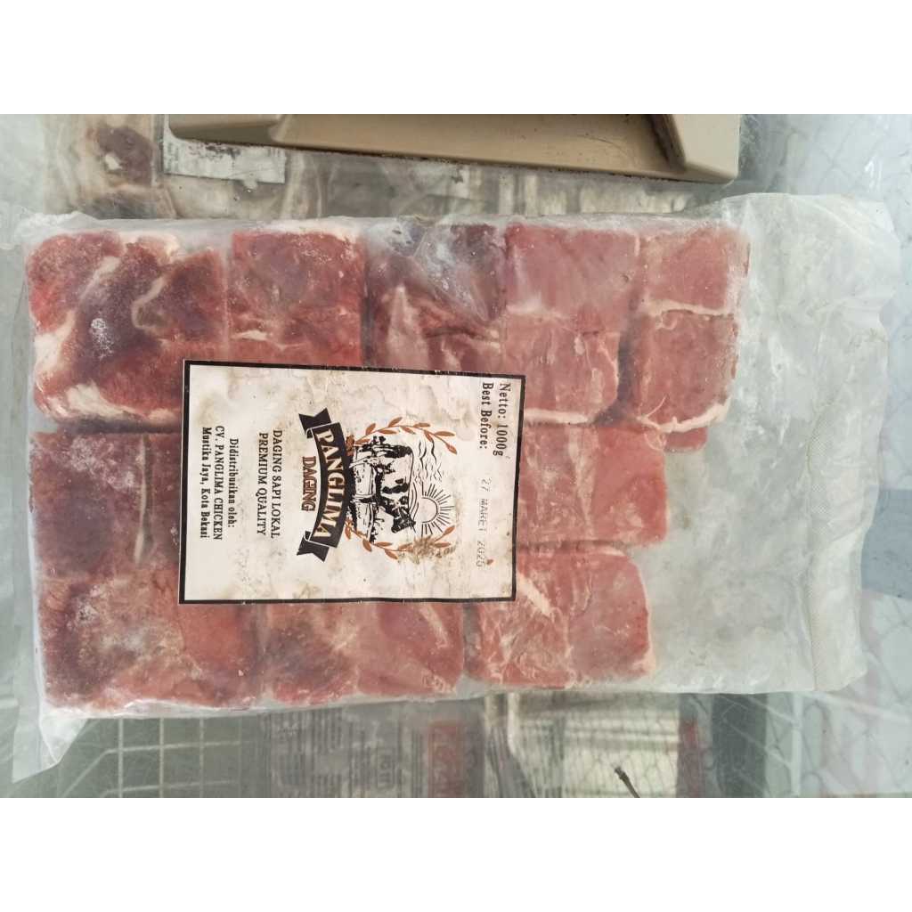 

PANGLIMA DAGING SAPI LOKAL PREMIUM QUALITY 1KG DAGING