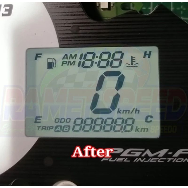 Rejeki.Maju Polarizer / Polaris Lcd Spidometer, Speedometer, Odometer Cb150R Old
