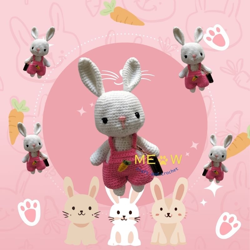 BUNNY Boneka Rajut